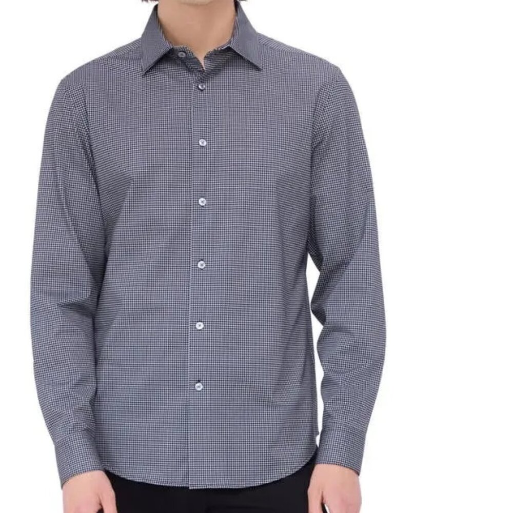 H&M PATTERNED BUTTON DOWN SHIRT FOR MEN